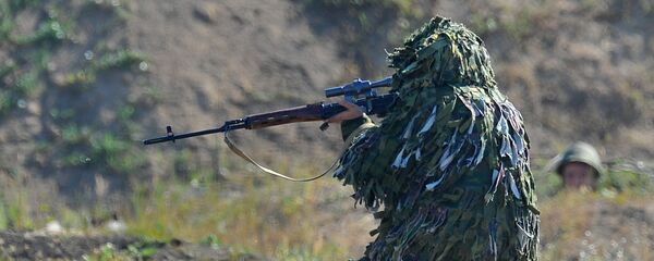 俄罗斯选手在国际军事比赛“狙击手防线”竞赛第二阶段后领先 - 俄罗斯卫星通讯社