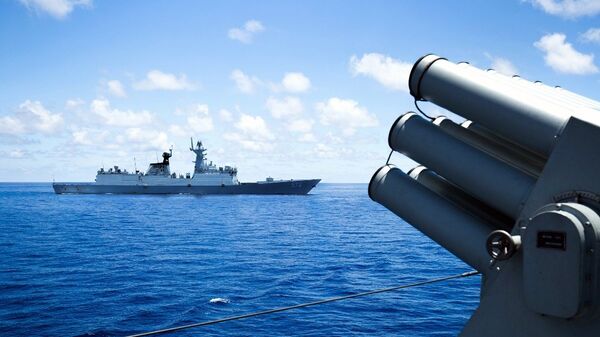 中國南部戰區位南海海域組織聯合海空戰巡 - 俄羅斯衛星通訊社