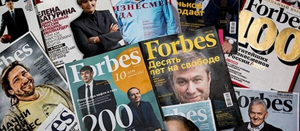 《福布斯》发布收入最高女演员排行榜 - 俄罗斯卫星通讯社