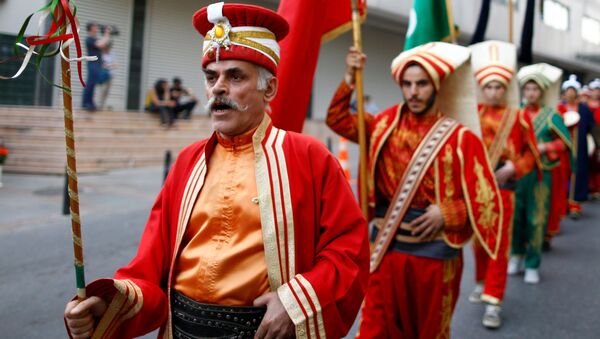 警方因抗議活動封鎖了德國駐土耳其總領館 - 俄羅斯衛星通訊社