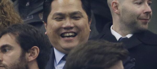 中國投資者以2.63億歐元收購國際米蘭俱樂部股權 - 俄羅斯衛星通訊社