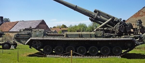 Советская 203-мм самоходная пушка 2С7 Пион - 俄罗斯卫星通讯社