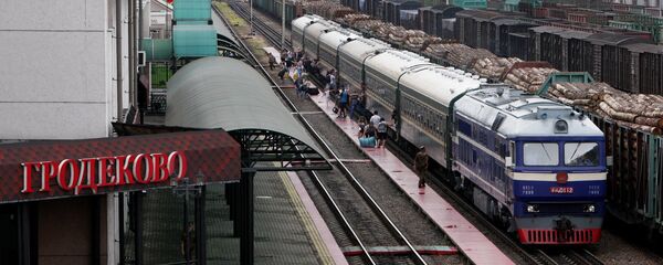 格羅傑科沃火車站 - 俄羅斯衛星通訊社