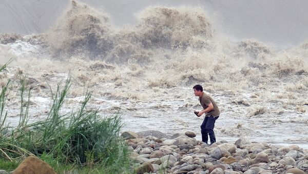 台湾洪水致3死35伤 - 俄罗斯卫星通讯社