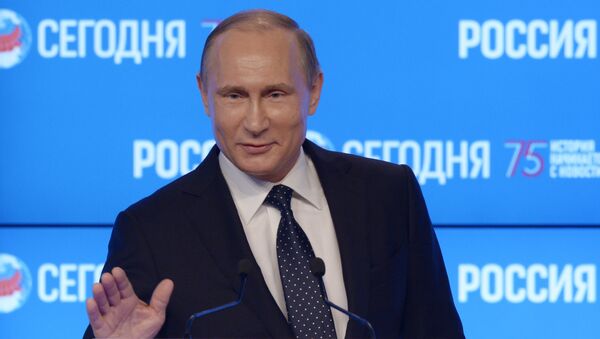 普京：当今信息世界最重要的要素是诚信和真实 - 俄罗斯卫星通讯社