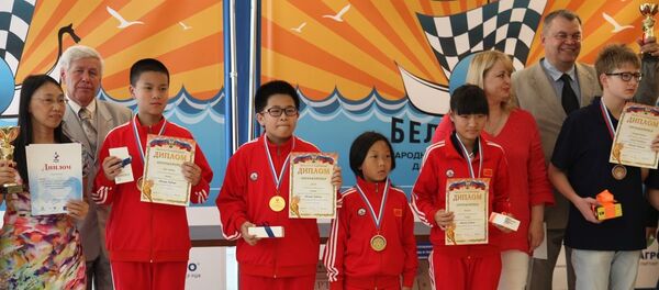 中国队在“白棋子”儿童象棋比赛取胜 - 俄罗斯卫星通讯社