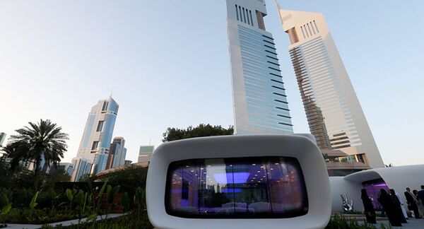 世界上首個在3D打印機上打印出來的單層辦公樓 世界上首個在3D打印機上打印出來的單層辦公樓 - 俄羅斯衛星通訊社