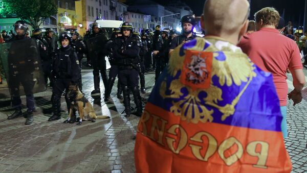 媒体：马赛8名被警方拘捕者中或有俄球迷 - 俄罗斯卫星通讯社