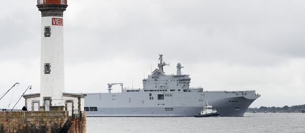 首艘“西北风”级航母 首艘“西北风”级航母 - 俄罗斯卫星通讯社