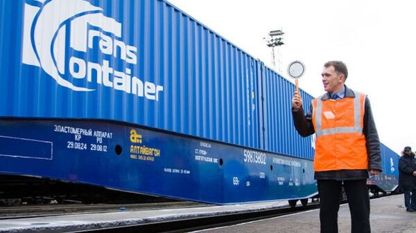 俄集装箱运输公司开通从越南经中国到俄罗斯的铁路新服务 - 俄罗斯卫星通讯社