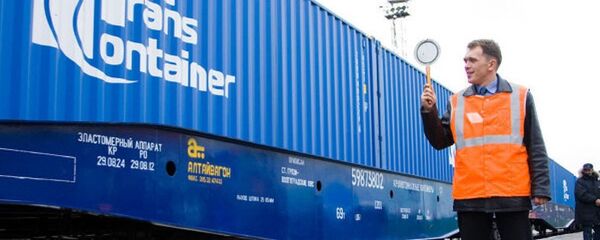 俄运输集装箱公司6月14日与阿里巴巴集团签署物流服务合同 - 俄罗斯卫星通讯社