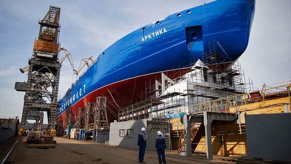 “烏拉爾”號核動力破冰船將於7月25日在聖彼得堡舉行鋪設龍骨儀式 - 俄羅斯衛星通訊社