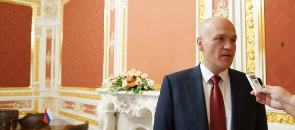 俄罗斯国际象棋联合会主席安德烈•菲拉托夫 - 俄罗斯卫星通讯社