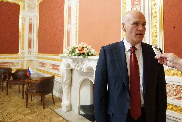 俄羅斯國際象棋聯合會主席安德烈•菲拉托夫 - 俄羅斯衛星通訊社