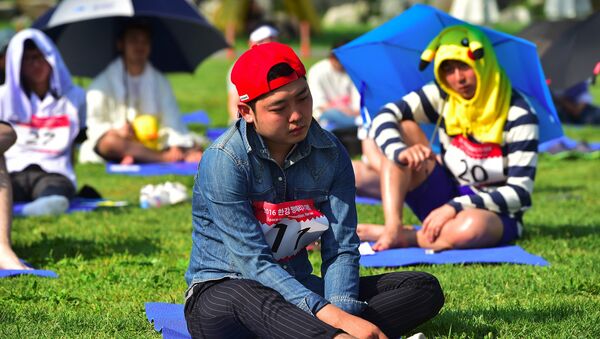 韓國舉辦發呆大賽 - 俄羅斯衛星通訊社