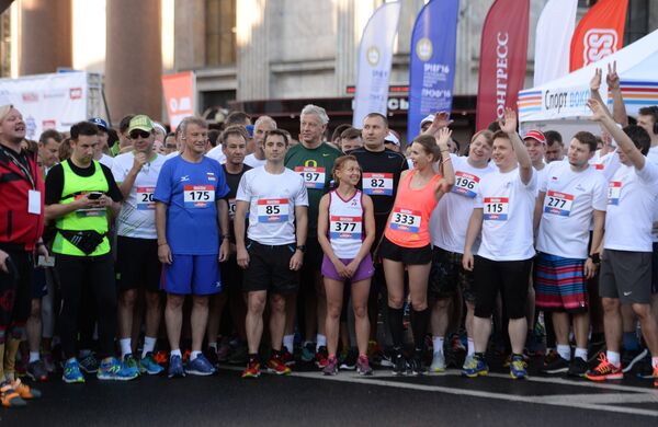 SPIEF RACE跑步比赛 - 俄罗斯卫星通讯社