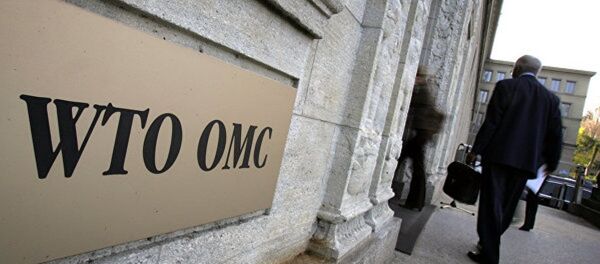 美国指责实施加征关税措施的国家无视WTO规则 - 俄罗斯卫星通讯社