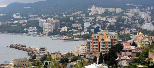 意大利大型代表团抵达克里米亚 - 俄罗斯卫星通讯社