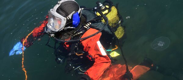 俄军潜水员 - 俄罗斯卫星通讯社