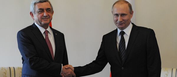普京：俄罗斯与亚美尼亚的关系在一体化进程框架内迅速发展 - 俄罗斯卫星通讯社