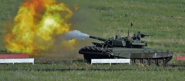 Открытие Всеармейского этапа конкурса Танковый биатлон и Суворовский натиск - 俄羅斯衛星通訊社