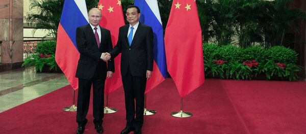 普京与李克强 - 俄罗斯卫星通讯社