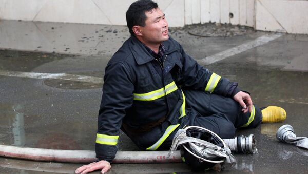 哈尔滨一家温泉酒店发生火灾　已初步确定１８人死亡 - 俄罗斯卫星通讯社