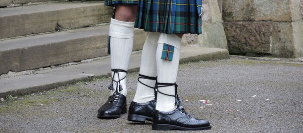 Мужчины в килтах - 俄罗斯卫星通讯社