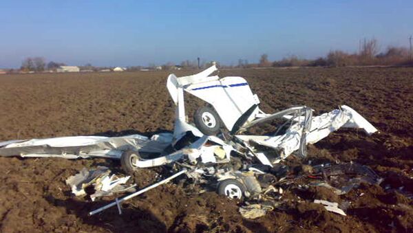 “伏擊”號輕型飛機墜毀 - 俄羅斯衛星通訊社