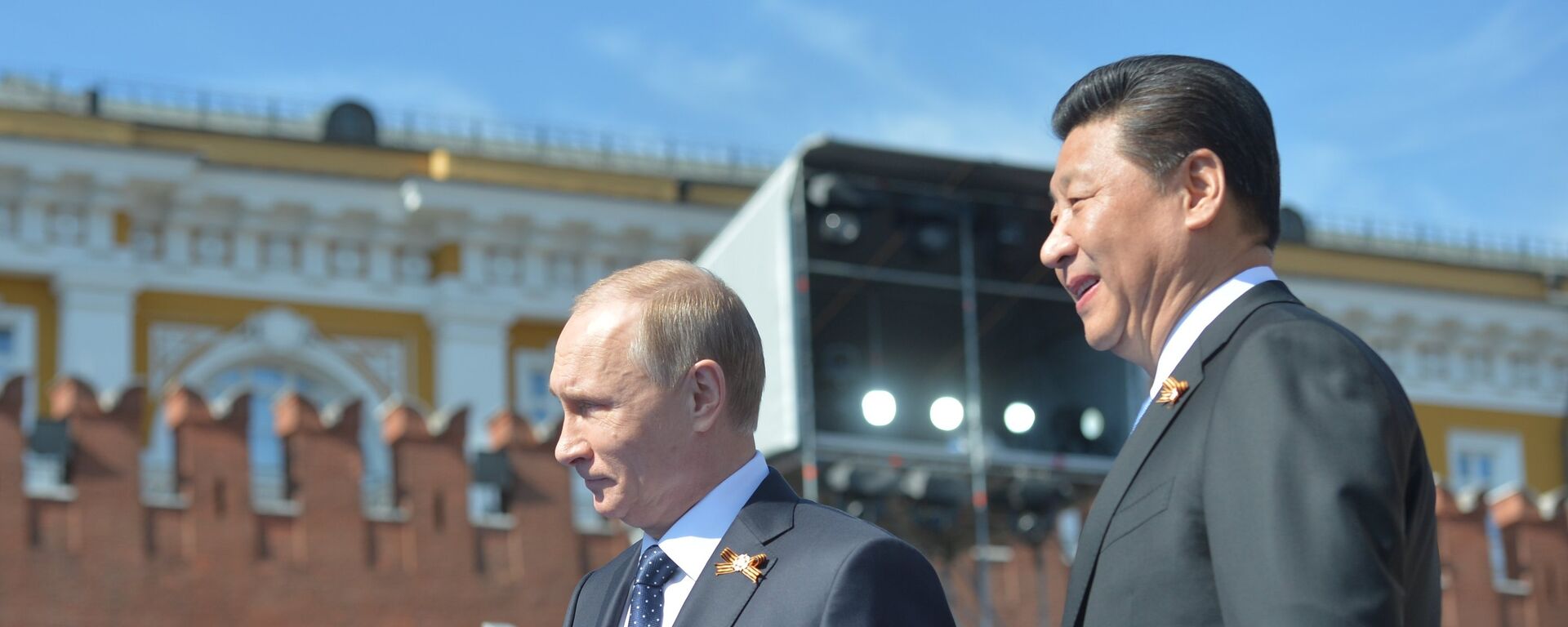 俄罗斯总统弗拉基米尔·普京和中国国家主席习近平 - 俄罗斯卫星通讯社, 1920, 30.08.2025