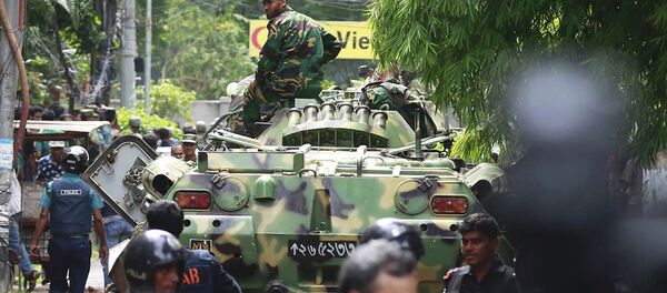 媒体：恐怖分子袭击达卡餐厅事件造成20人死亡 - 俄罗斯卫星通讯社