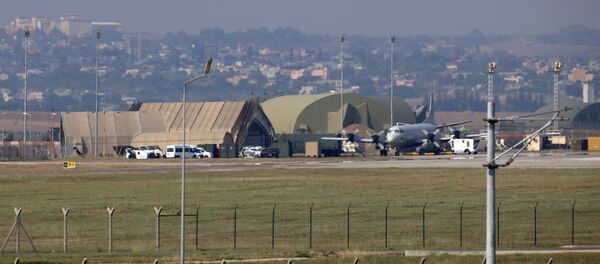 媒体：土耳其警方在因吉尔利克空军基地进行搜查 - 俄罗斯卫星通讯社