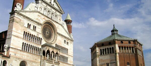 Баптистерий в Кремоне, Ломбардия - 俄羅斯衛星通訊社