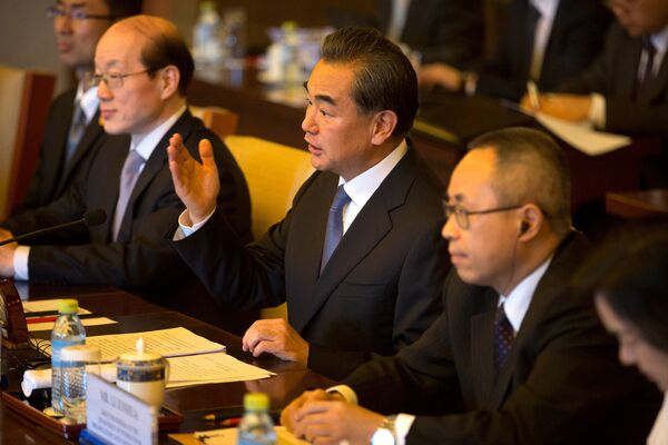 中國外交部長王毅 中國外交部長王毅 - 俄羅斯衛星通訊社