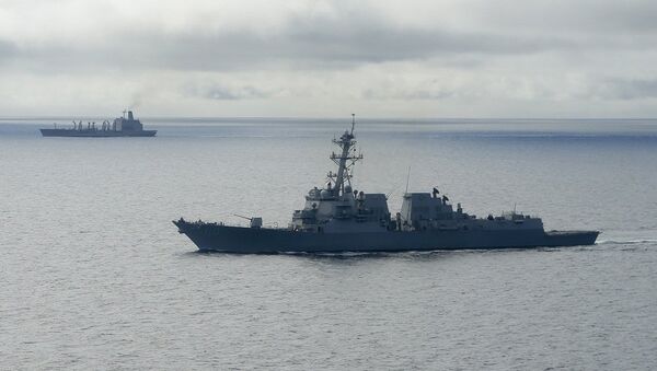 美国海军向印度-太平洋地区派遣2艘驱逐舰 - 俄罗斯卫星通讯社