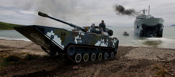 中國軍事裝備陸續抵達俄羅斯以參加軍事比賽 中國軍事裝備陸續抵達俄羅斯以參加軍事比賽 - 俄羅斯衛星通訊社