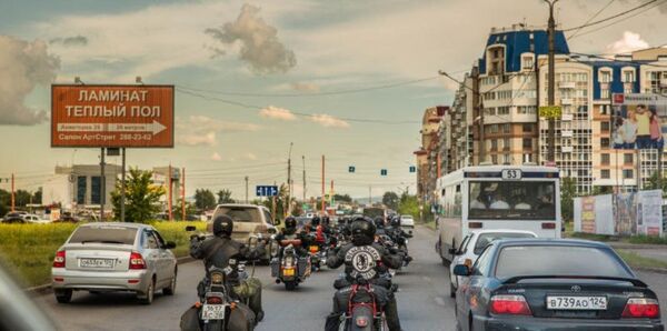 中国-叶卡捷琳堡摩托车骑行活动参与者 - 俄罗斯卫星通讯社