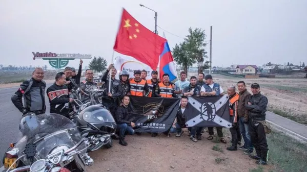 中國-葉卡捷琳堡摩托車騎行活動參與者 - 俄羅斯衛星通訊社