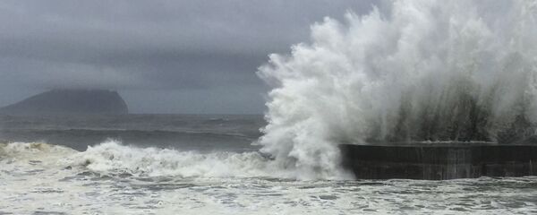 Надвигающийся тайфун Непартак на Тайвань - 俄罗斯卫星通讯社