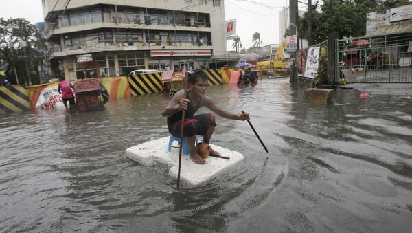 媒体：菲律宾强降雨和山体滑坡已导致61人死亡 - 俄罗斯卫星通讯社