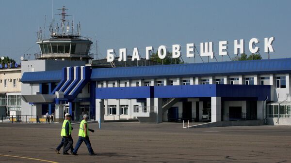 布拉戈維申斯克機場 - 俄羅斯衛星通訊社