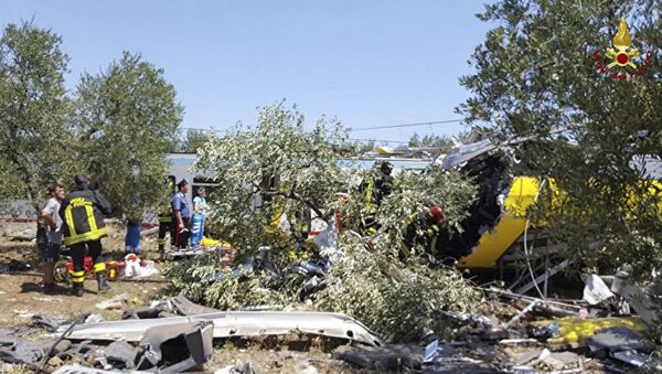 媒體：意大利南部火車相撞造成20人死亡 - 俄羅斯衛星通訊社