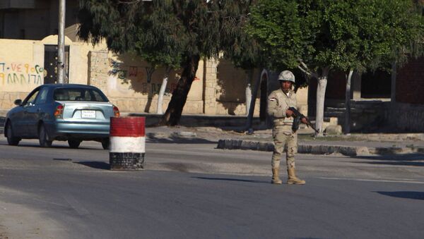 恐怖分子襲擊埃及西奈半島北部的一警察檢查站 - 俄羅斯衛星通訊社