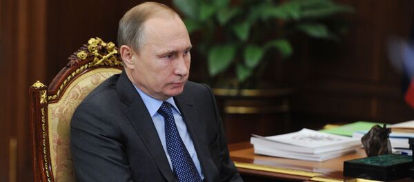 Владимир Путин в резиденции Ново-Огарево - 俄罗斯卫星通讯社