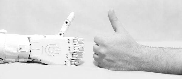 俄罗斯工程师制造出独特的机器人手 俄罗斯工程师制造出独特的机器人手 - 俄罗斯卫星通讯社