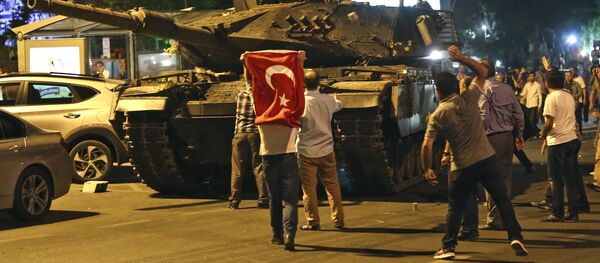 土耳其情报机构称军事政变失败 - 俄罗斯卫星通讯社