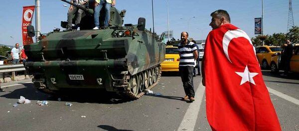 土耳其總參謀部：100多名政變支持者喪生 - 俄羅斯衛星通訊社