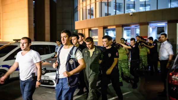 土耳其法院逮捕50多名参加政变的军方高官 - 俄罗斯卫星通讯社