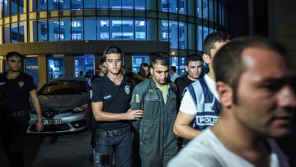 媒体：土耳其政府因该国企图发动政变拘留6千人 - 俄罗斯卫星通讯社