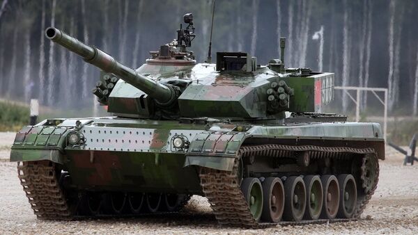 中國新型坦克將參加俄羅斯比賽 - 俄羅斯衛星通訊社